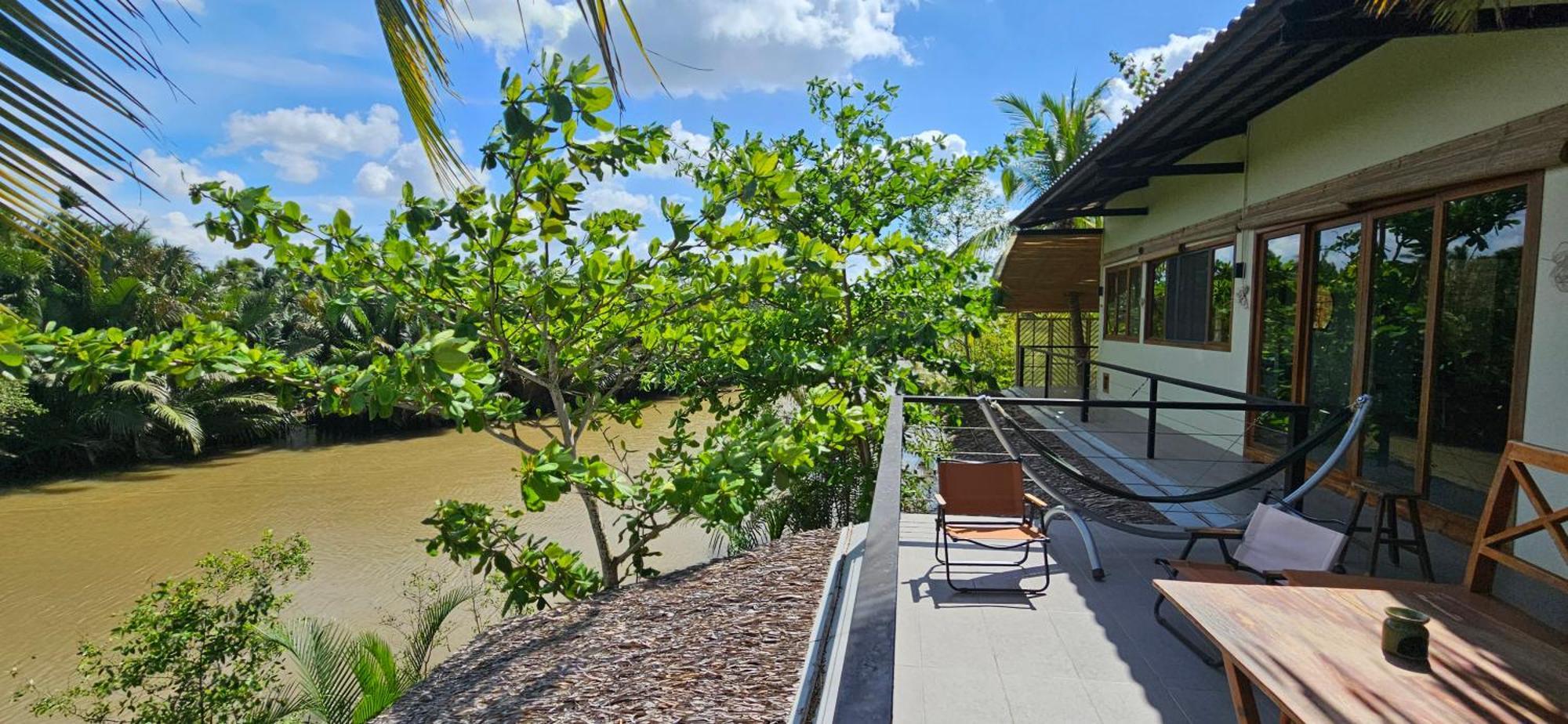 Innerzen Riverside Homestay Ben Tre - Japanese Style Exterior foto
